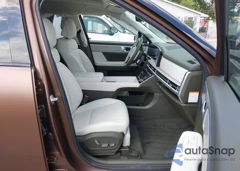 2025 Hyundai Santa Fe Hybrid Calligraphy from USA, damaged, VIN 5NMP5DG18SH030789